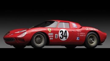 Red 1964 Ferrari 250 LM