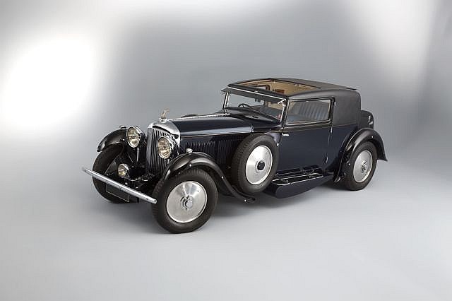 Black 1931 Bentley 8 Liter Coupé