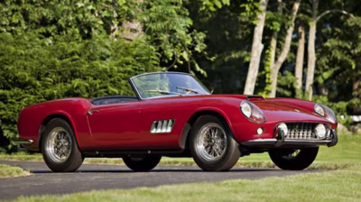 Red 1960 Ferrari 250 GT California Spider LWB