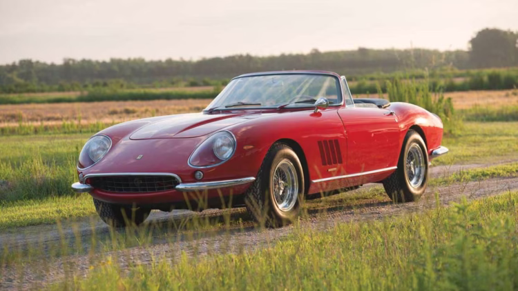 Red 1967 Ferrari 275 GTB/4*S N.A.R.T Spider