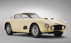 White 1955 Ferrari 410 S