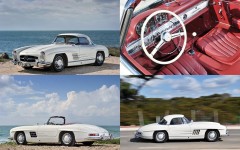 White 1962 Mercedes-Benz 300SL Roadster