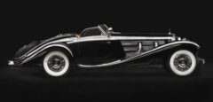 Black 1936 Mercedes-Benz 540 K Special Roadster