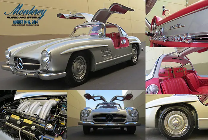 1956 Mercedes Benz 300 SL Gullwing Russo and Steele