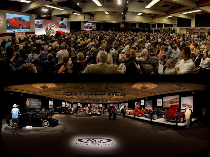 RM Auctions Monterey 2014 Sale in Action