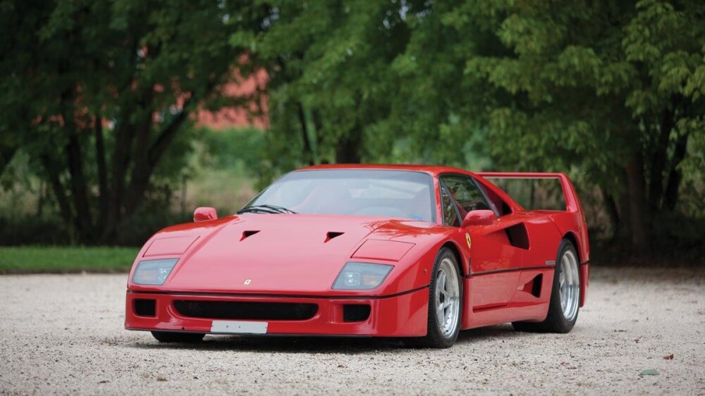 Red 1989 Ferrari F40 Photo Credit: Cymon Taylor ©2014 Courtesy of RM Auctions