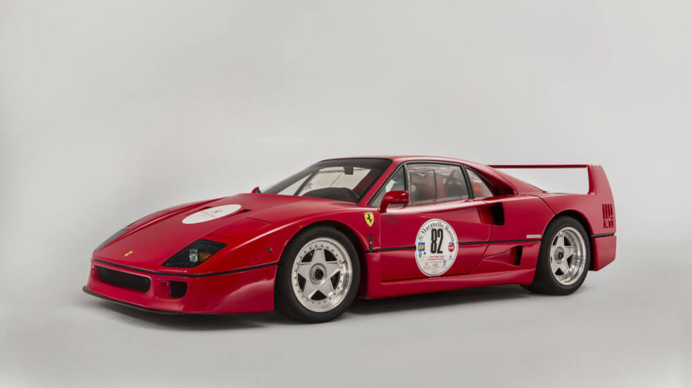 1991 Ferrari F40 – £634,300 ($1,029,642)