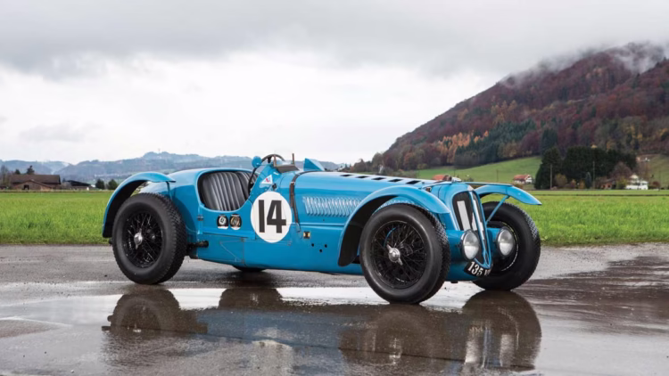 1935 Delahaye 135 S blue