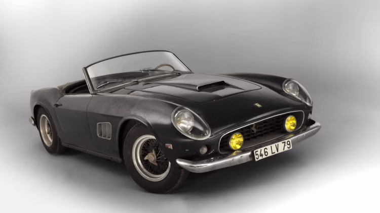 1961 Ferrari 250 GT SWB California Spider Front 3/4 view