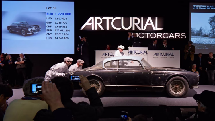 1956 Maserati A6C 2000 Gran Sport Berlinetta Frua at auction