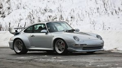 Silver 1996 Porsche 993 GT2