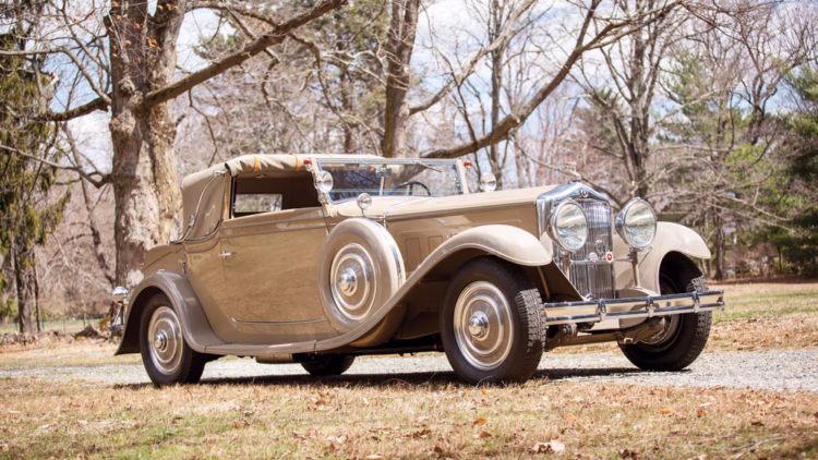 1930 Minerva AL Cabriolet by Van den Plas