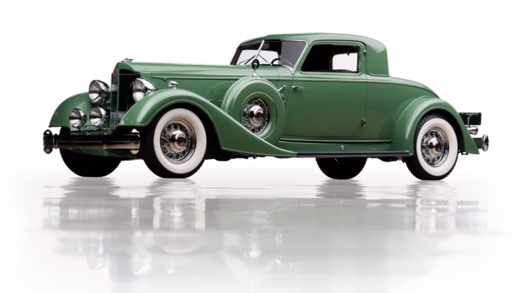 1934 Packard Twelve Individual Custom Stationary Coupe by Dietrich