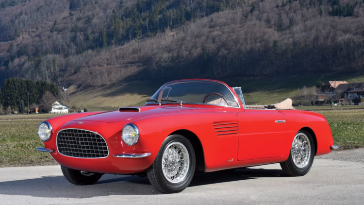 1953 Fiat 8V Cabriolet by Vignale