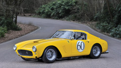 Yellow 1960 Ferrari 250 GT SWB Berlinetta Competizione