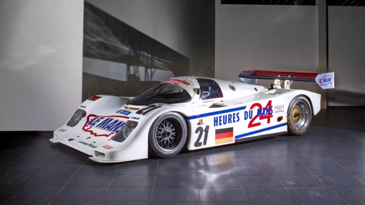 The Ex-Jürgen Oppermann/Otto Altenbach/Loris Kessel Obermaier Racing  first Porsche home at Le Mans,1990-93 Porsche Type 962 C Endurance Racing Competition Coupe