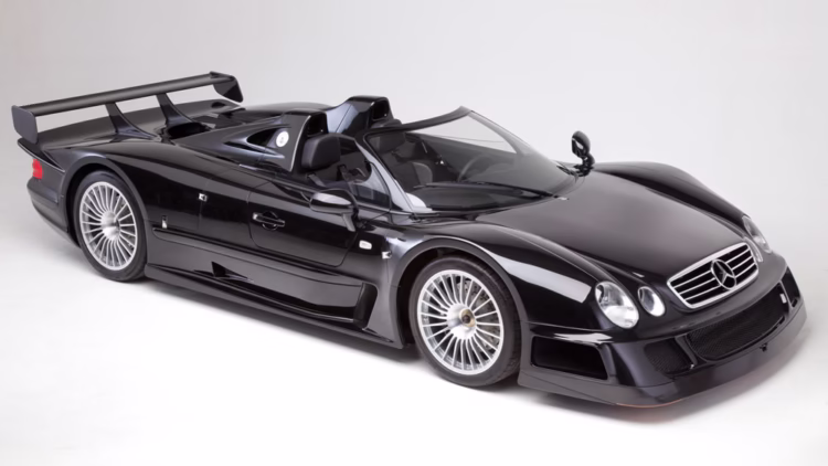 1998 Mercedes-Benz CLK GTR Roadster black