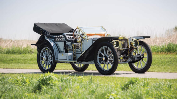 1910 American Underslung Traveler Toy Tonneau
