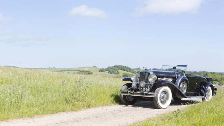 1930 Duesenberg Model J Disappearing Top Roadster