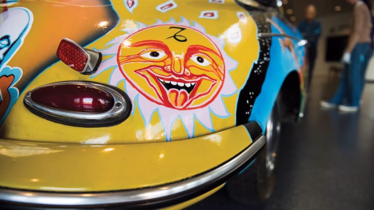 Janis Joplin’s 1964 Porsche 356C Cabriolet