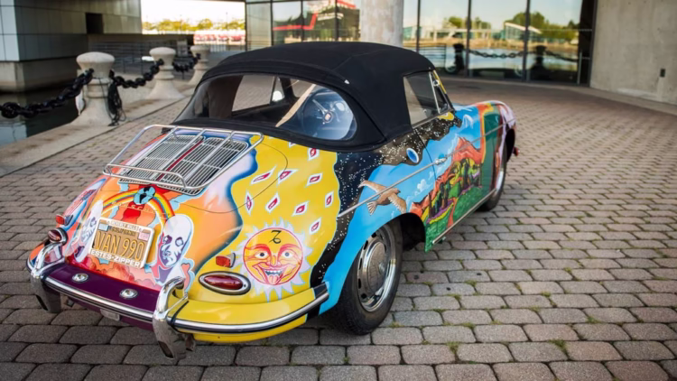 Janis Joplin’s 1964 Porsche 356C Cabriolet