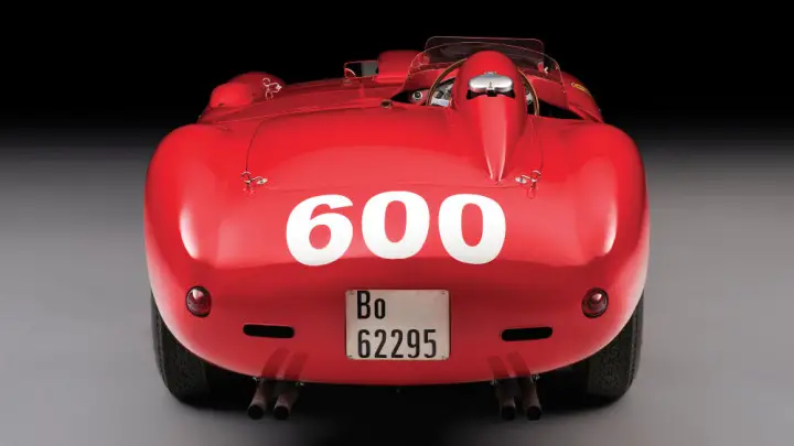 1956 Ferrari 290 MM by Scaglietti rear