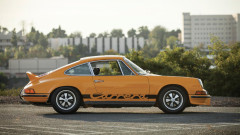 Yellow 1973 Porsche 911 Carrera RS 2.7 Touring