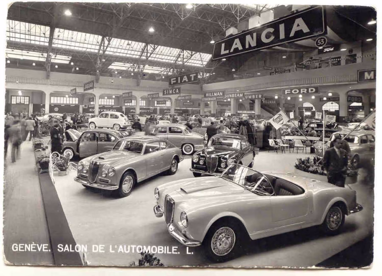 Lancia Aurelia B24 Spider with Hardtop 1955 Geneva
