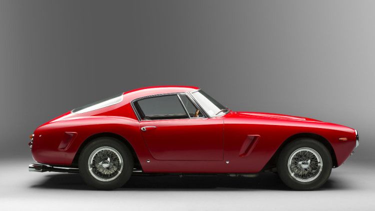1961 Ferrari 250 GT SWB Berlinetta side profile