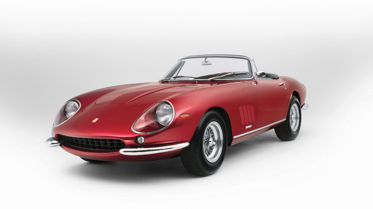 1968 Ferrari 275 GTS/4 NART Spider by Scaglietti three quarter