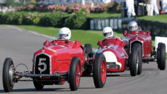 1934 Alfa Romeo Tipo B P3 on the track