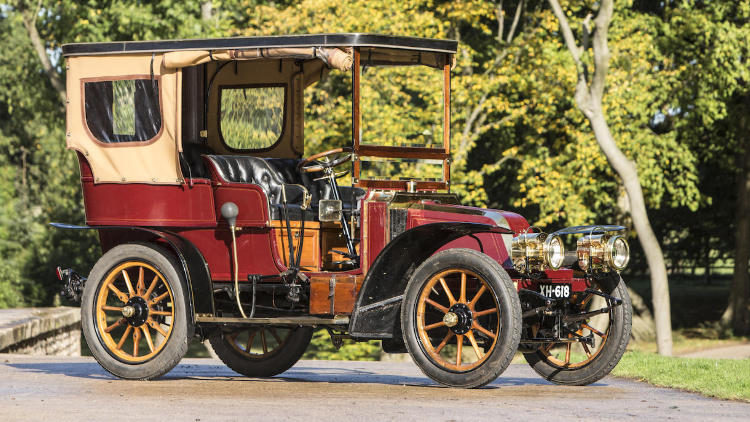 1904 Renault Model U Type B 14/20HP Four-Cylinder Swing-Seat Tonneau