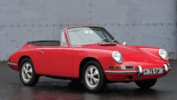 Red 1964 Porsche 901 Cabriolet Prototype