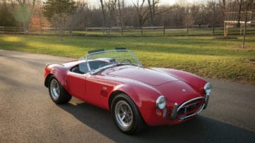 Red 1966 Shelby 427 Cobra