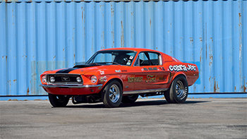 1968 Ford Mustang Cobra Jet Lightweight Driven by Bill Ireland, 423 Miles (Lot S120)