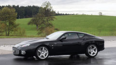 Black 2003 Aston Martin DB 7 Vantage Zagato
