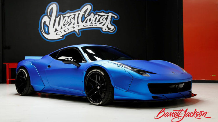 Justin Bieber’s 2011 Ferrari 458