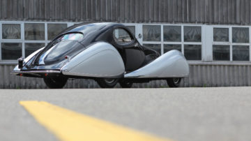 1937 Talbot-Lago T150-C SS Coupe rear quarter