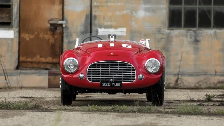 1950 Ferrari 166 MM front