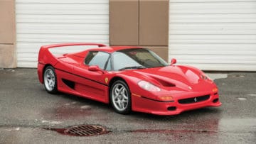 Mike Tyson's 1995 Ferrari F50