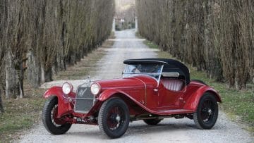 1930 Alfa Romeo 6C 1750 GS Spider 4th Series front quarter
