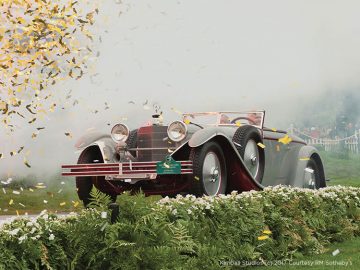 1928 Mercedes-Benz 680 S Torpedo-Sport Avant-Garde pebble beach