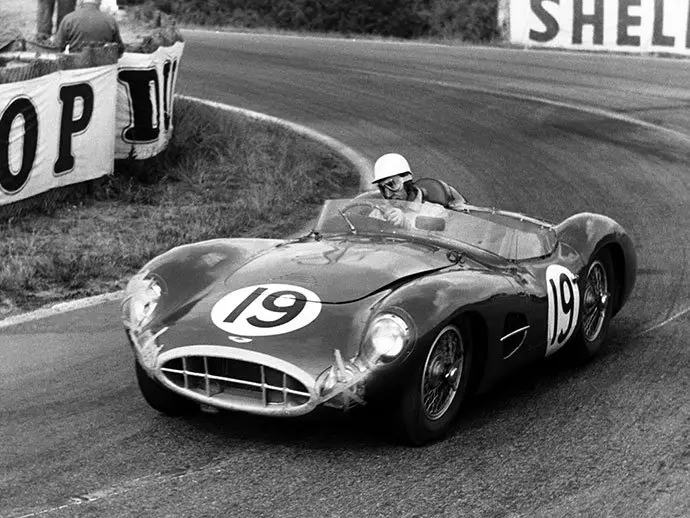 1956 Aston Martin DBR1 at Le Mans 1957