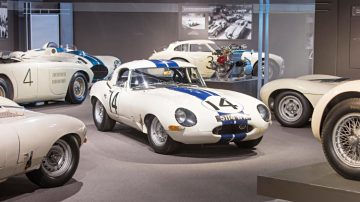 Cunningham 1963 Jaguar E-Type Lightweight Competition Coupe in Museum