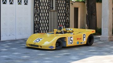 Yellow 1970 Porsche 908/03