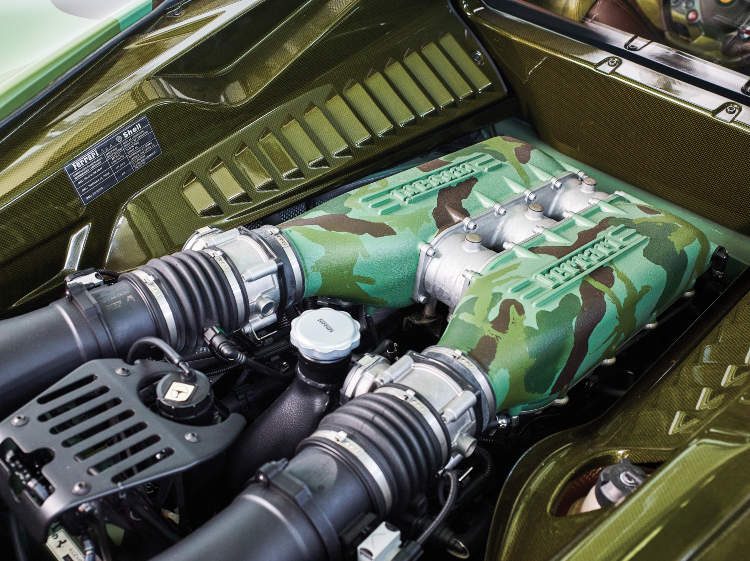 2010 Ferrari 458 Italia Engine