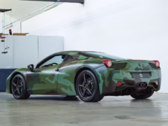 2010 Ferrari 458 Italia rear