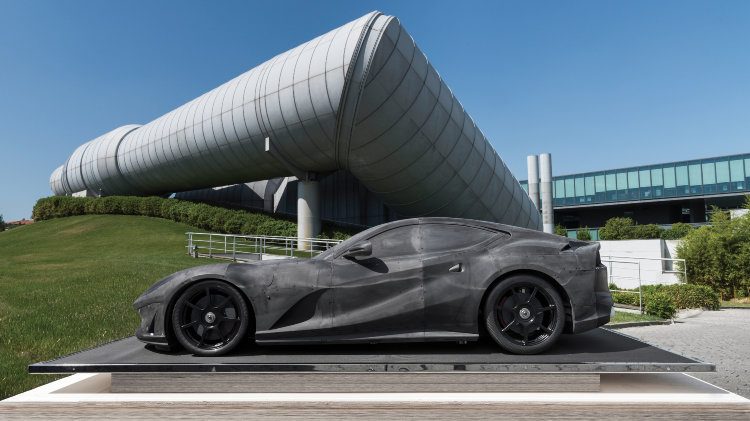 Ferrari 812 Superfast Wind Tunnel Model, Scale 1:2