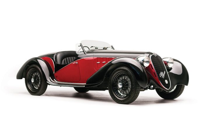 1942 Alfa Romeo 6C 2500 SS Spider