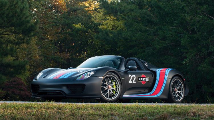 2015 Porsche 918 Spyder Weissach Martini